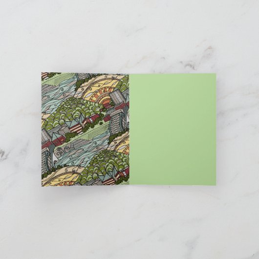 Capricieus Chattanooga Kaart (Binnen)