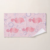 Capricieus en Leuk Kunstwerk Seahorse Bad Handdoek (Handdoek)