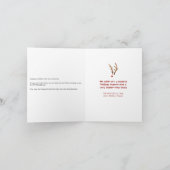 Capricieus GELOOF binnen, de Facultatieve Brief Feestdagen Kaart (Binnen)