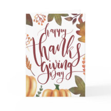 Capricieus Gelukkig Thanksgiving day | Wenskaart