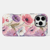Capricious Aesthetic Poppies iPhone Hoesje (Achterkant horizontaal)