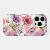Capricious Aesthetic Poppies iPhone Hoesje (Achterkant horizontaal)