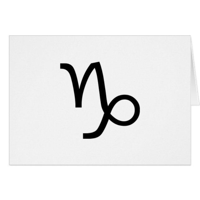Capricorn (Voorkant Horizontaal)