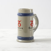 Capricorn, 22 december - 19 januari bierpul (Voorkant rechts)