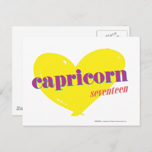 Capricorn 3 briefkaart (Voorkant / Achterkant)