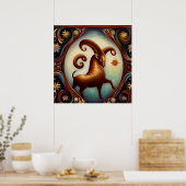 Capricorn 8 poster (Keuken)