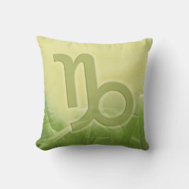 "Capricorn"-aardzebord, zodiale werppijp Kussen