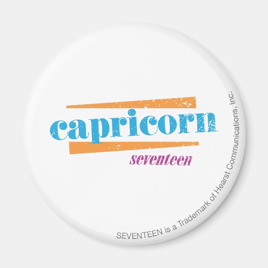 Capricorn Aqua Magneet (Voorkant)