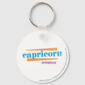 Capricorn Aqua Sleutelhanger (Voorkant)