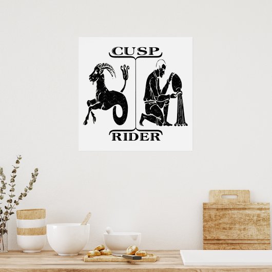 Capricorn/Aquarius Poster (Keuken)