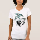 Capricorn Art Deco Lady T-shirt (Voorkant)