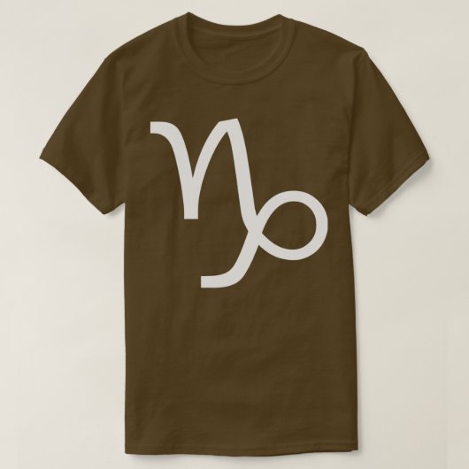 Capricorn astrologie t-shirt (Design voorkant)