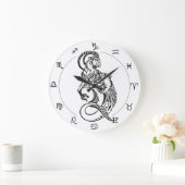 capricorn astrologisch teken van zodiaal grote klok (Huis)