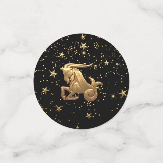 Capricorn Astrology Confetti (Kleine voorkant)