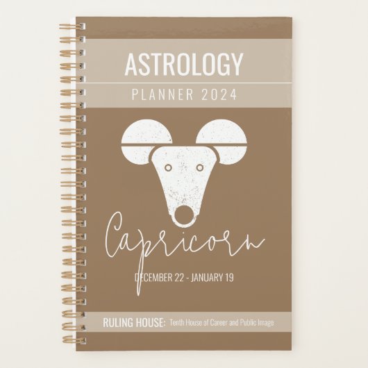 Capricorn Astrology Planner (Voorkant)
