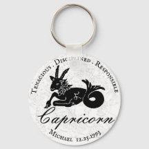 Capricorn Astrology Zodiac Black White