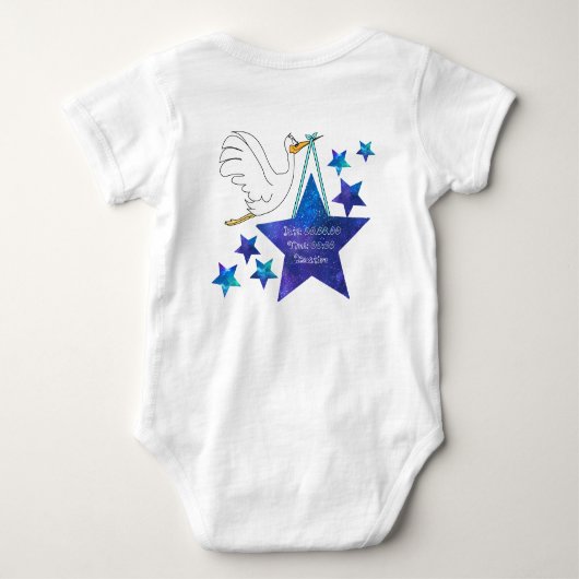 Capricorn Baby Bodysuit (Achterkant)