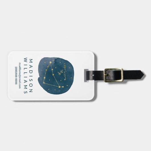 Capricorn Bagagelabel (Voorkant horizontaal)