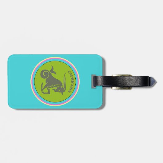 Capricorn Bagagelabel (Achterkant horizontaal)