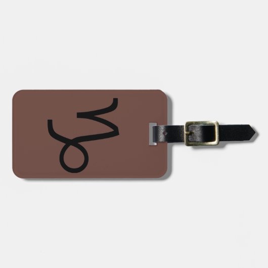 Capricorn Bagagelabel (Voorkant horizontaal)