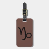 Capricorn Bagagelabel (Voorkant verticaal)