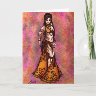 Capricorn Belly Dancer Kaart