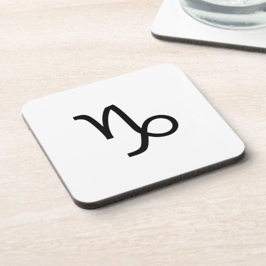 Capricorn Bier Onderzetter (Linkerzijde)