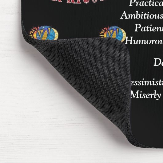 Capricorn Birth Sign Zodiac Muismat (Hoek)