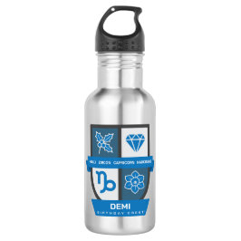 Capricorn Birthday Crest™ December 22-31 Waterfles