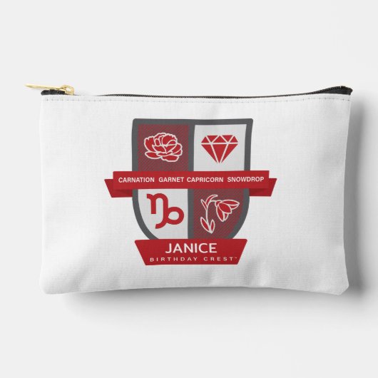 Capricorn Birthday Crest™ for January 1-19 Etui (Voorkant)