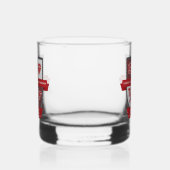 Capricorn Birthday Crest™ for January 1-19 Whisky Glas (Rechts)