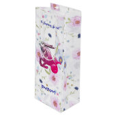 Capricorn Birthday Wijn Cadeautas (Voorkant Gekanteld)