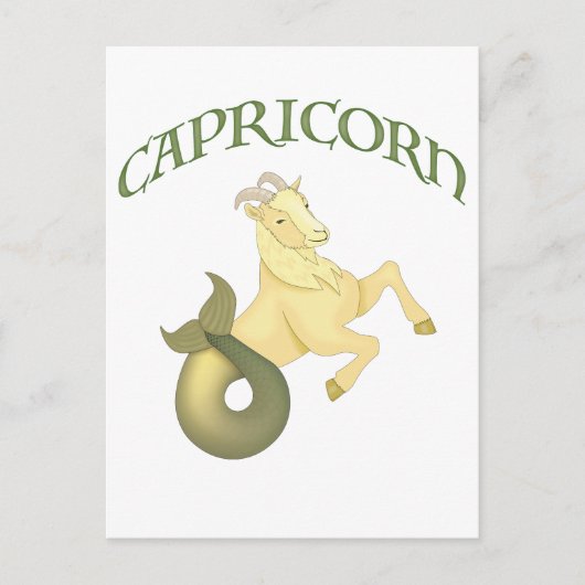 Capricorn Briefkaart (Voorkant)