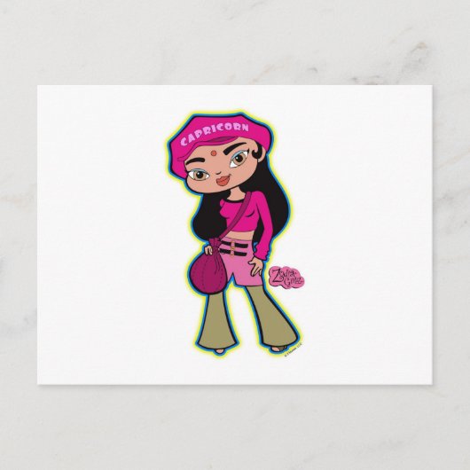Capricorn Briefkaart (Voorkant)