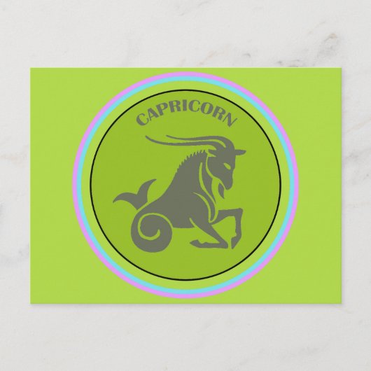 Capricorn Briefkaart (Voorkant)