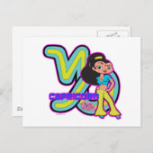 Capricorn Briefkaart (Voorkant / Achterkant)