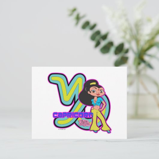 Capricorn Briefkaart (Staand voorkant)