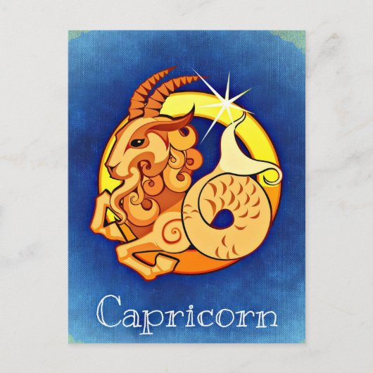 Capricorn Briefkaart (Voorkant)