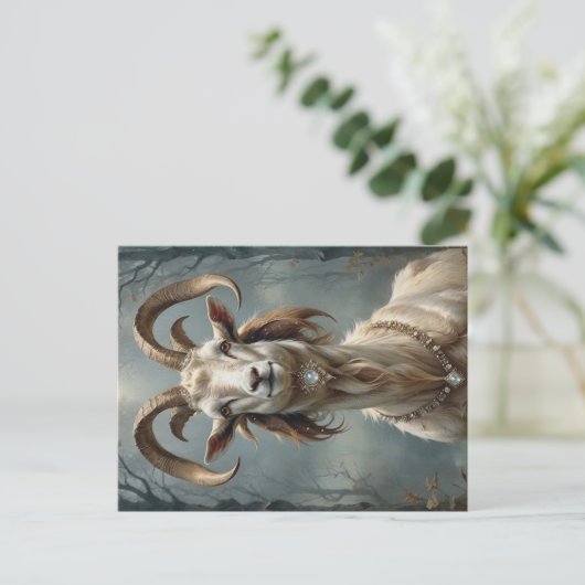 Capricorn Briefkaart (Staand voorkant)