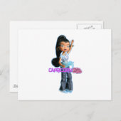 Capricorn Briefkaart (Voorkant / Achterkant)