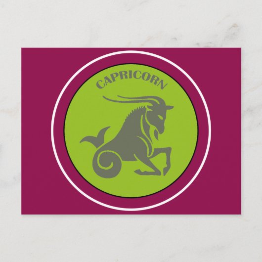 Capricorn Briefkaart (Voorkant)