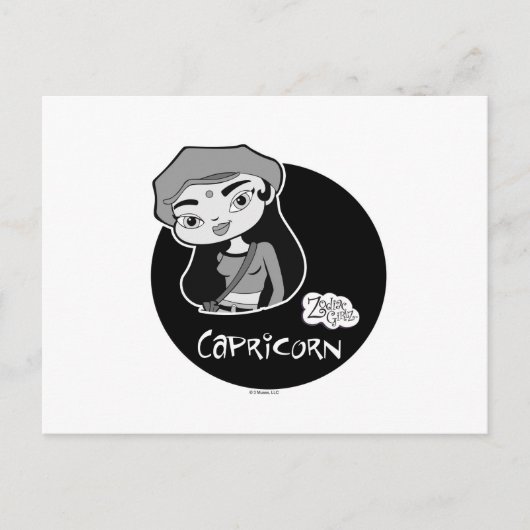 Capricorn Briefkaart (Voorkant)