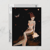 Capricorn, briefkaart (Voorkant / Achterkant)