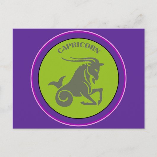 Capricorn Briefkaart (Voorkant)