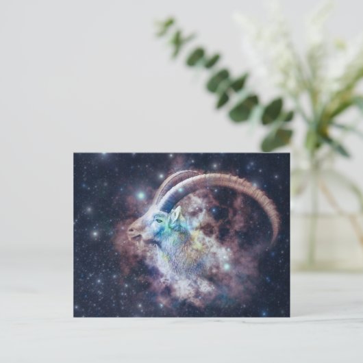 Capricorn Briefkaart (Staand voorkant)