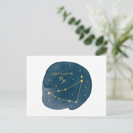 Capricorn Briefkaart (Staand voorkant)