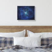 Capricorn Canvas Afdruk (Insitu (Slaapkamer))