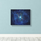 Capricorn Canvas Afdruk (Insitu (Houten vloer))