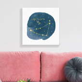 Capricorn Canvas Afdruk (Insitu (Woonkamer))