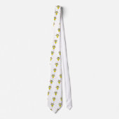 Capricorn Cartoon Stropdas (Voorkant)